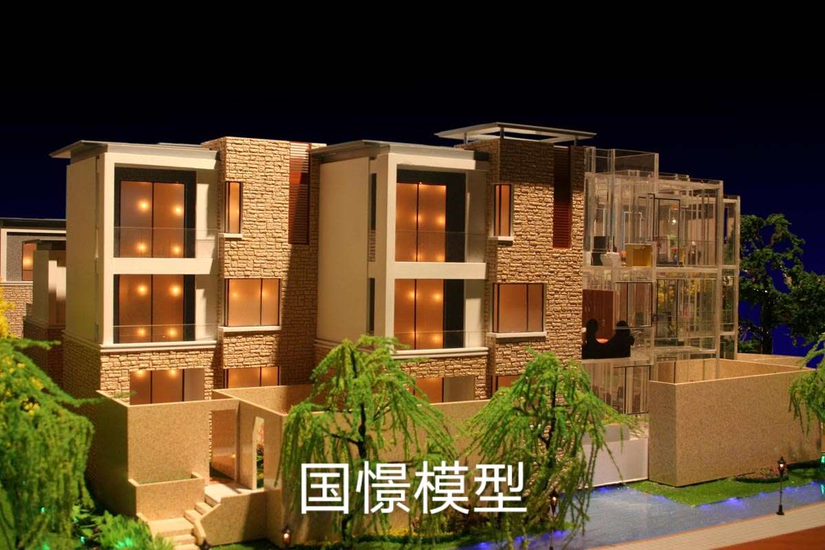 灵丘县建筑模型